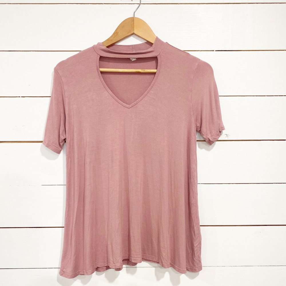 Blush Flowy Top